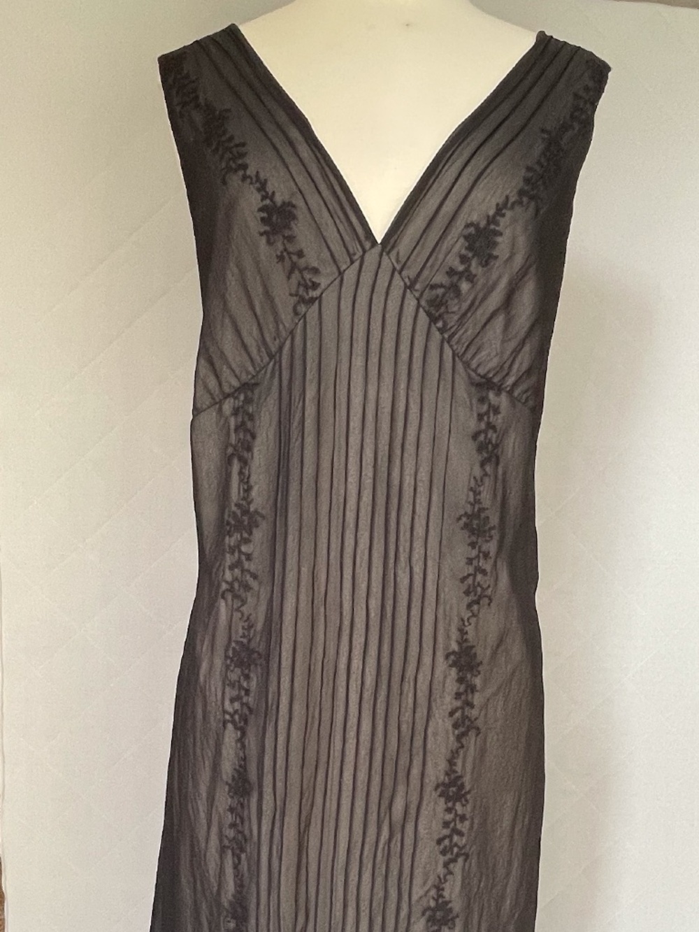 Jonathan Martin Studio Silk Slip Dress - Y2K - Size 14 - Picture 2 of 10